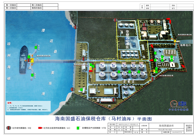 深圳立业:油罐区可燃气体报警器安装案例